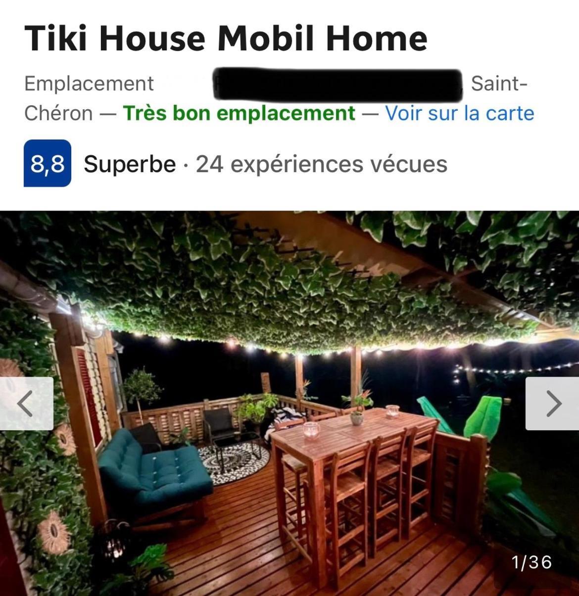 Tiki House M-Home-Climatise - Belle Parcelle ! Saint-Cheron Exterior photo