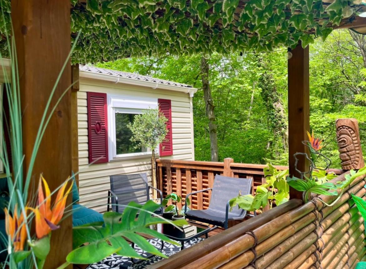 Tiki House M-Home-Climatise - Belle Parcelle ! Saint-Cheron Exterior photo